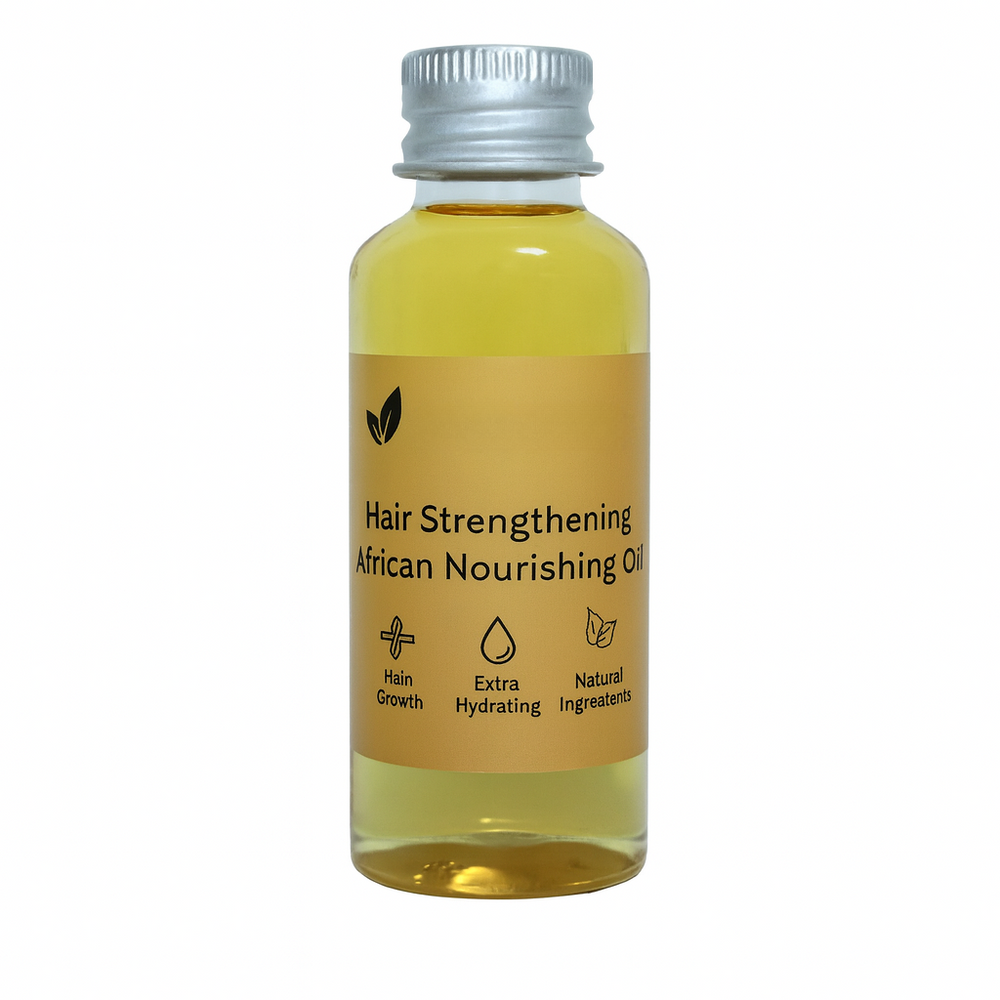 Artisanal African Nourish Oil – Moisture Lock & Hair Root Strengthening 50ml