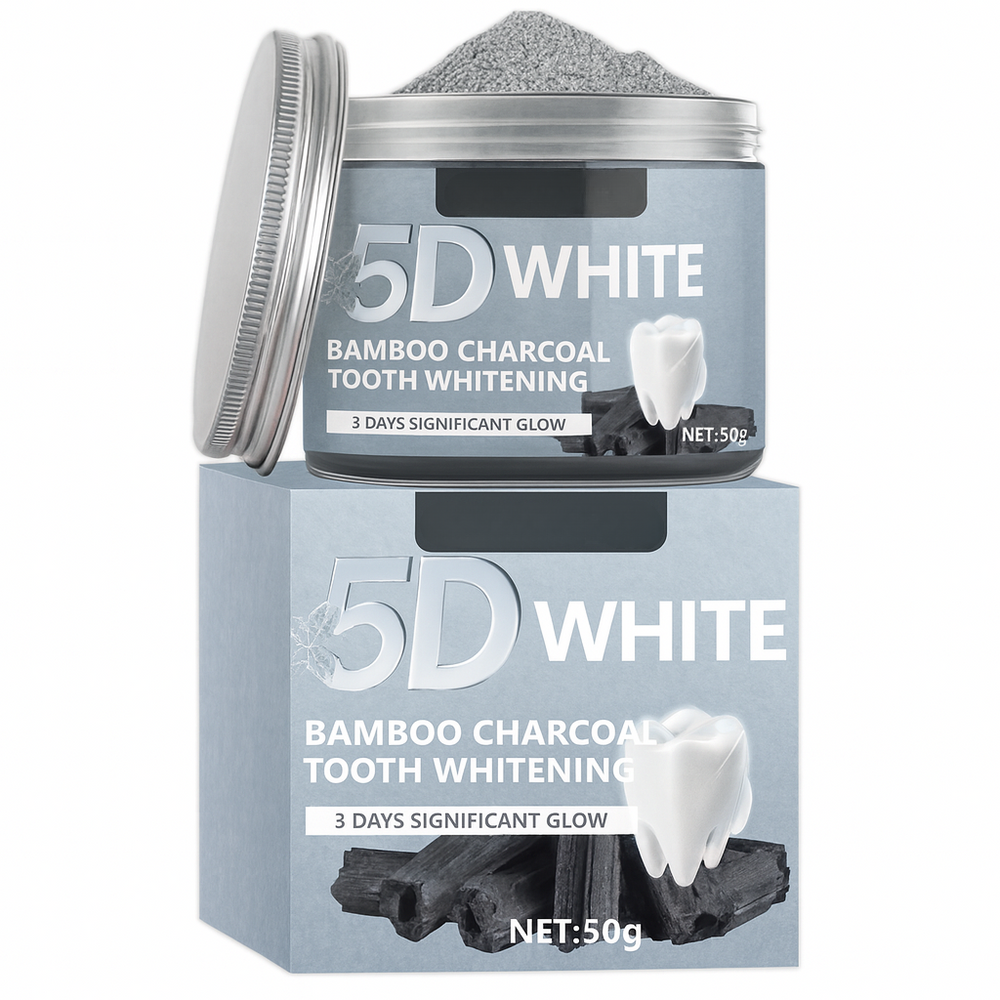 Bamboo Charcoal Tooth Whitening Powder