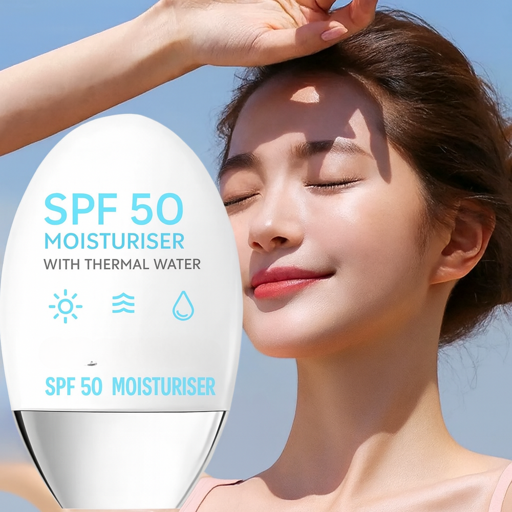 50ml Waterproof Sunscreen SPF50+ – Face & Body Sun Protection Cream