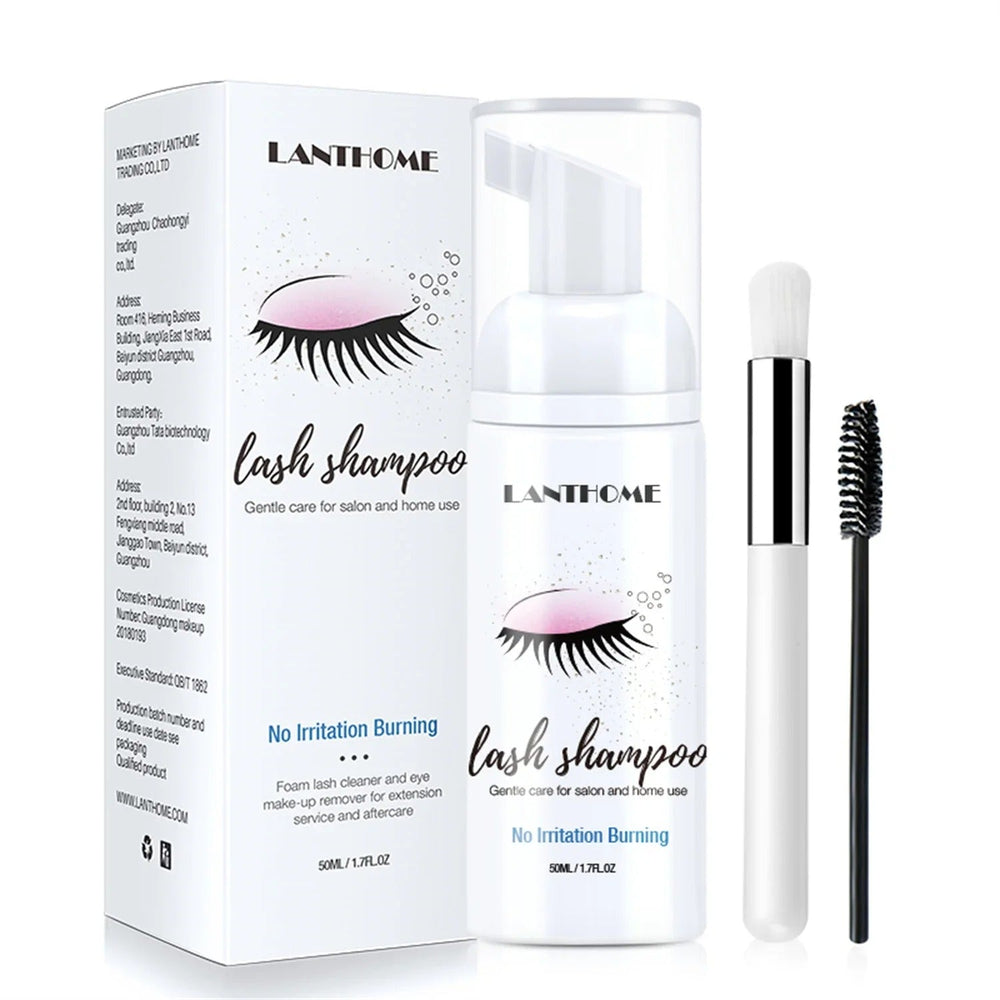 Eyelash Extension Shampoo Foam – Deep Clean & Makeup Remover 50ml