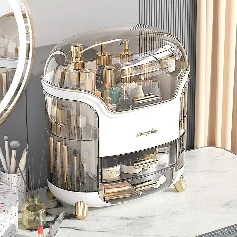 Large Capacity Dustproof Makeup Organizer Box