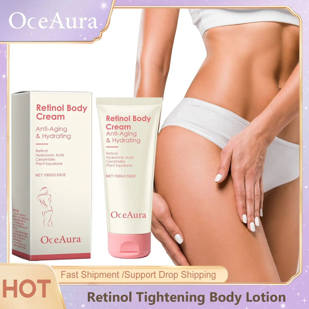 Retinol Body Lotion for Firming, Lifting, and Cellulite Care