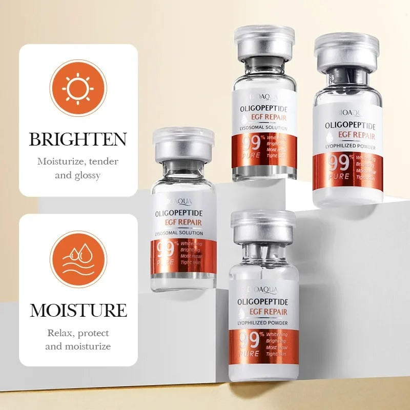 Oligopeptide Face Repair Set – Freeze-Dried Powder & Hyaluronic Acid Essence