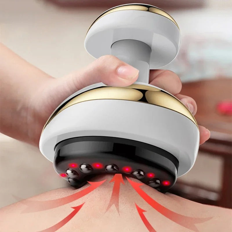 Electric Massage Meridian Brush – Body Cupping & Scraping Massager for Home