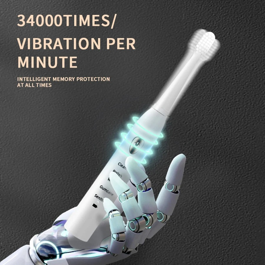 Sonic Electric Toothbrush for Adults – 5 Modes USB Rechargeable