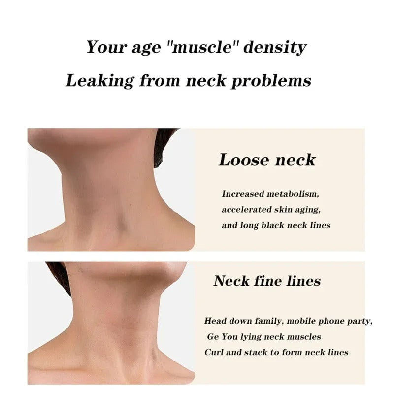 Gold Firming Neck Mask for Anti-Aging and Wrinkle Care