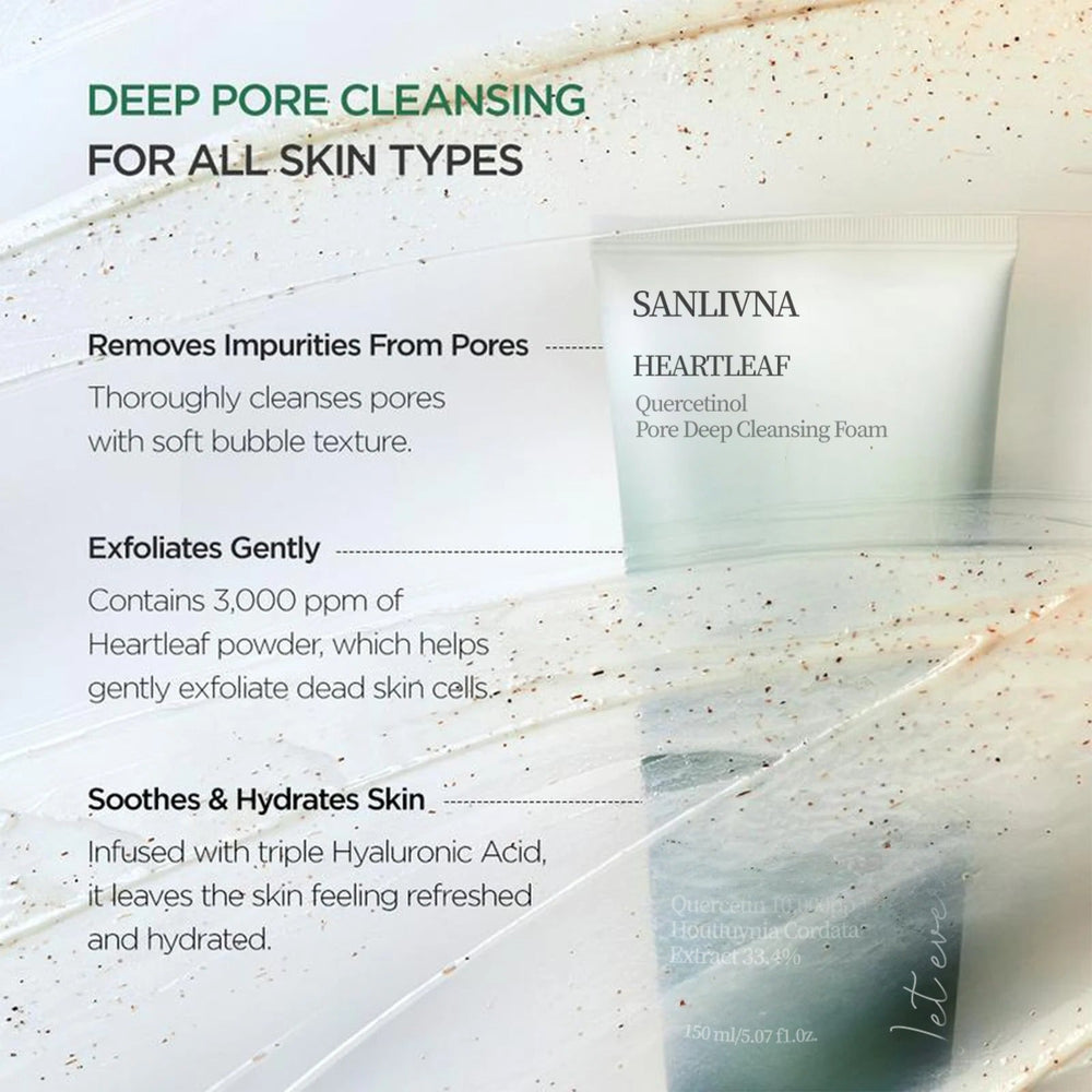 Pore Cleansing Foam with BHA and Hyaluronic Acid