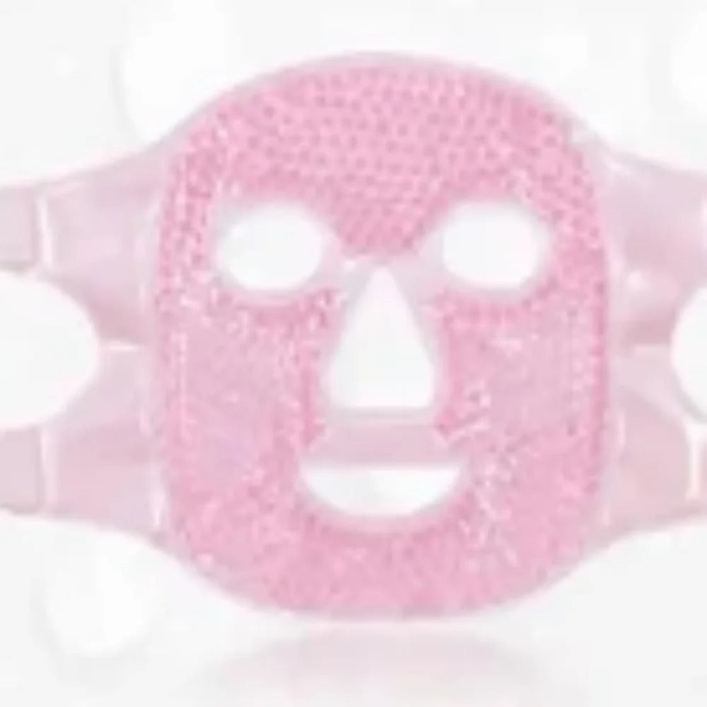 Full Face Massage Ice Compress Mask – Reusable Cooling Therapy