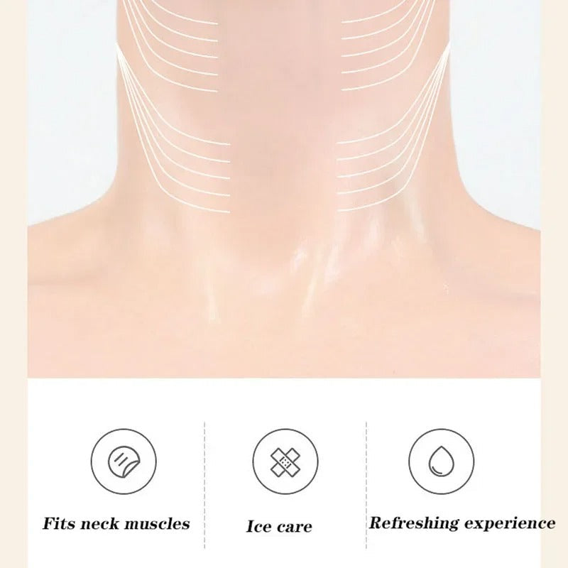 Gold Firming Neck Mask for Anti-Aging and Wrinkle Care