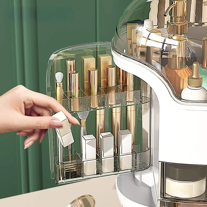 Large Capacity Dustproof Makeup Organizer Box