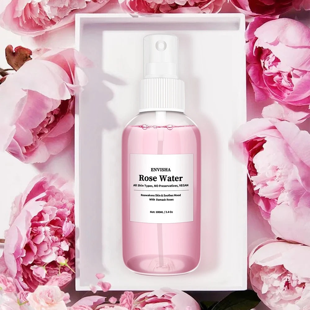 Organic Rose Water Toner for Hydration and Pore Tightening