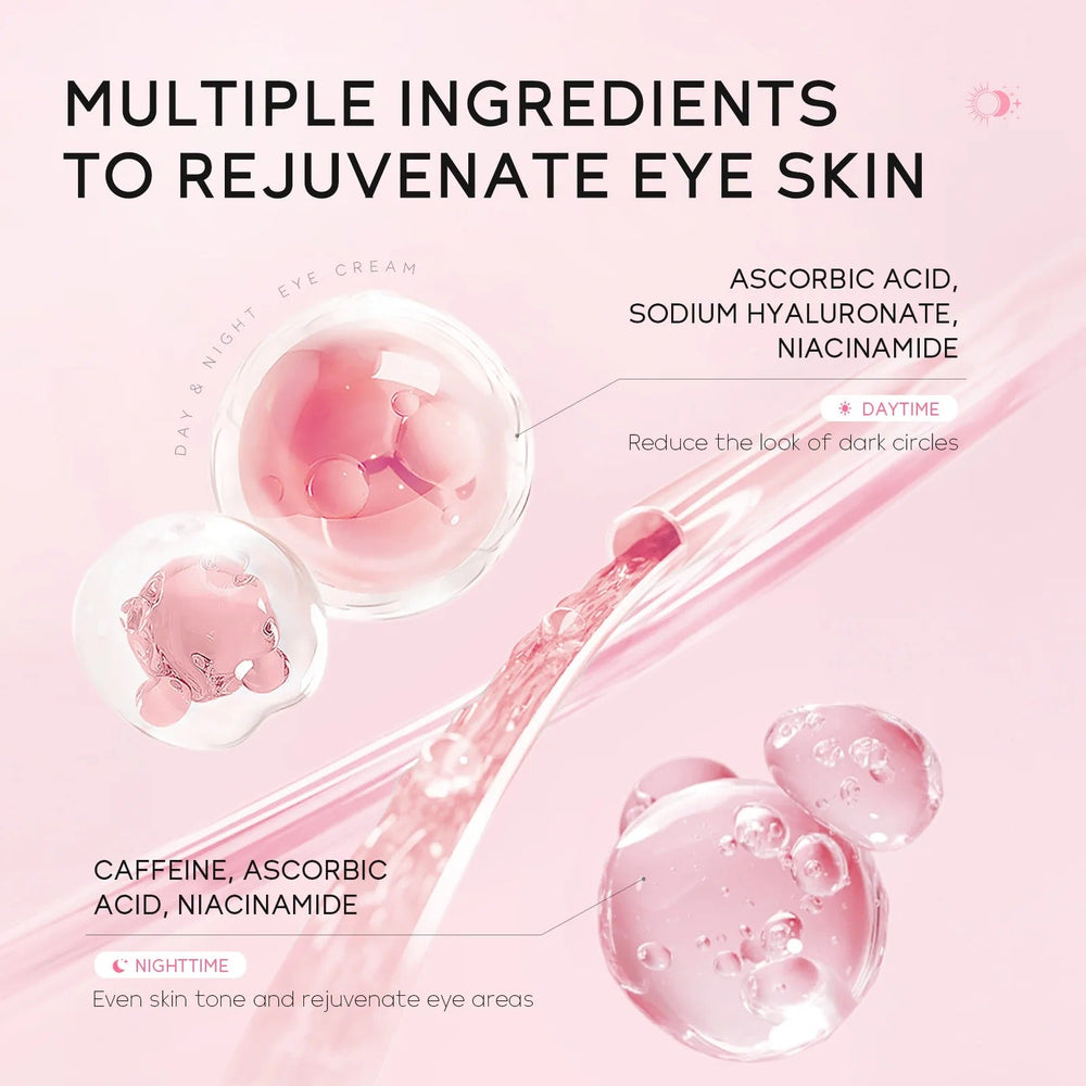 Day & Night Eye Cream for Dark Circles and Eye Bag Care