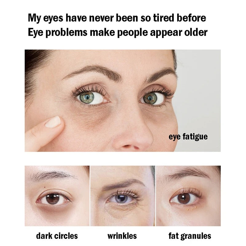 Seaweed Gold Collagen Eye Mask – Anti-Dark Circle & Anti-Aging Eye Gel Patches (60pcs)