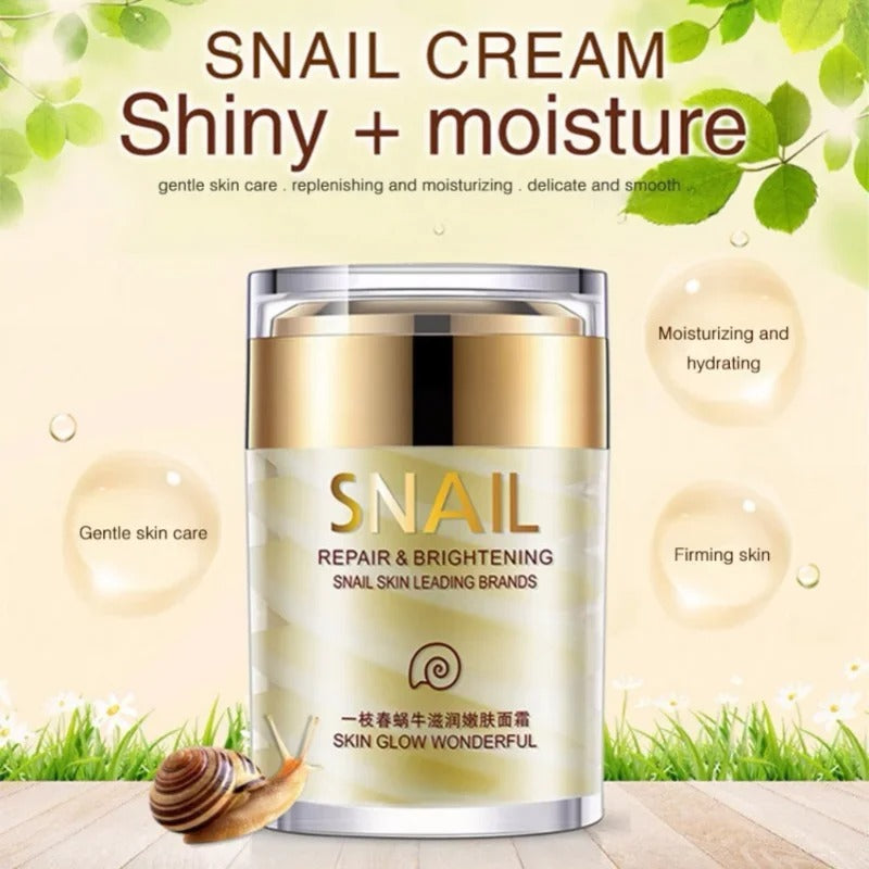 Snail Collagen Face Cream – Whitening, Moisturizing & Anti-Aging