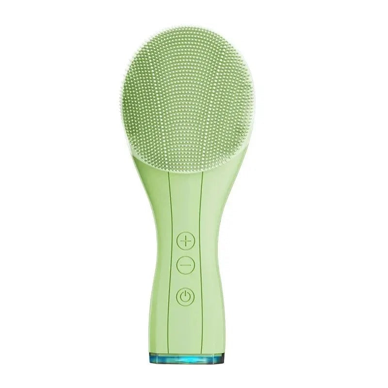 Electric Facial Cleansing Brush with Sonic Vibration Technology
