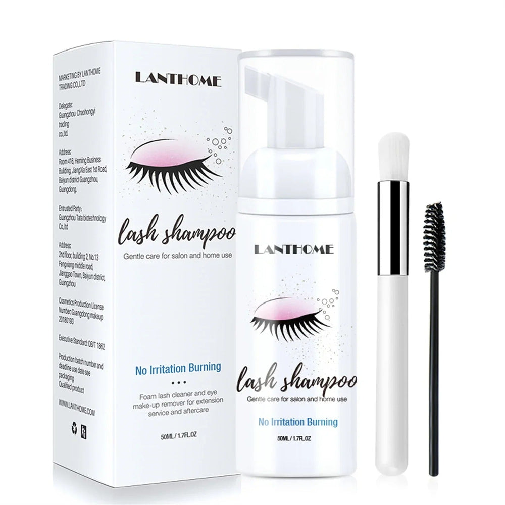 Eyelash Extension Shampoo Foam – Deep Clean & Makeup Remover 50ml