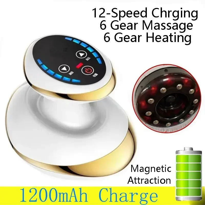 Electric Massage Meridian Brush – Body Cupping & Scraping Massager for Home