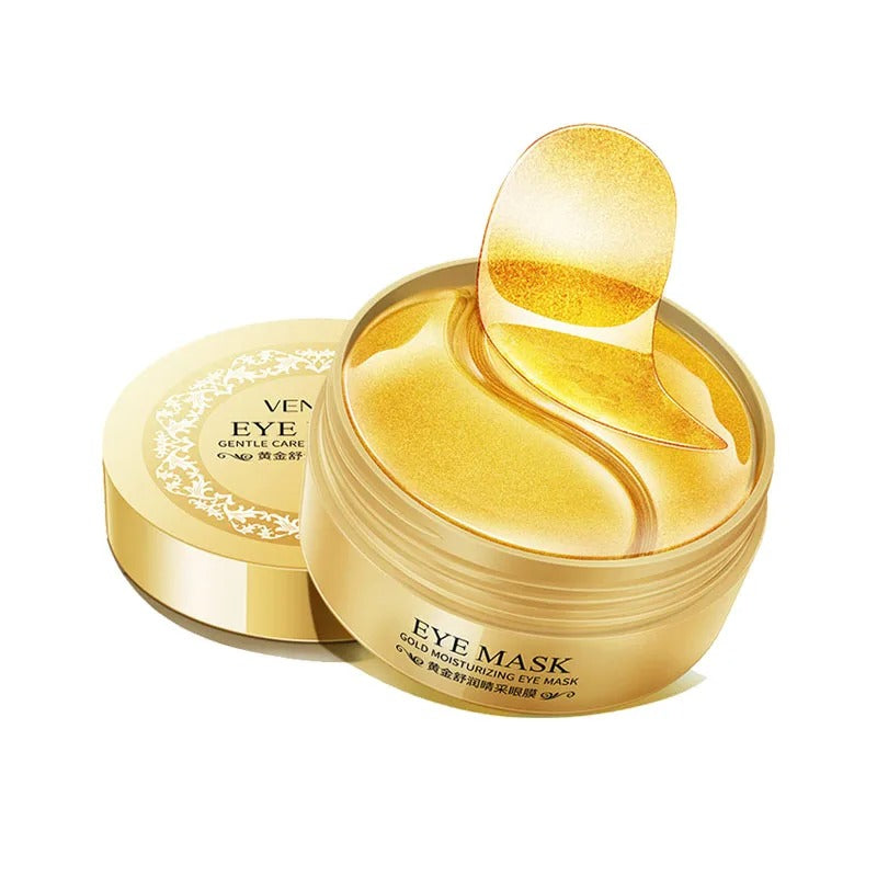 Seaweed Gold Collagen Eye Mask – Anti-Dark Circle & Anti-Aging Eye Gel Patches (60pcs)