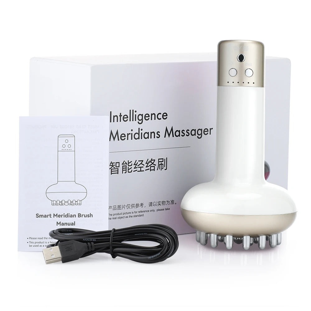 Electric Lymphatic Drainage Machine – Microcurrent Body Massager & Guasha Tool
