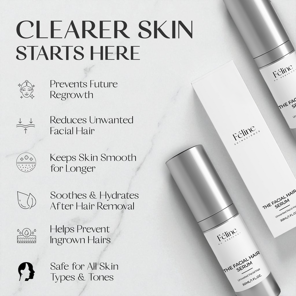 The Facial Hair Serum | 1+1 FREE