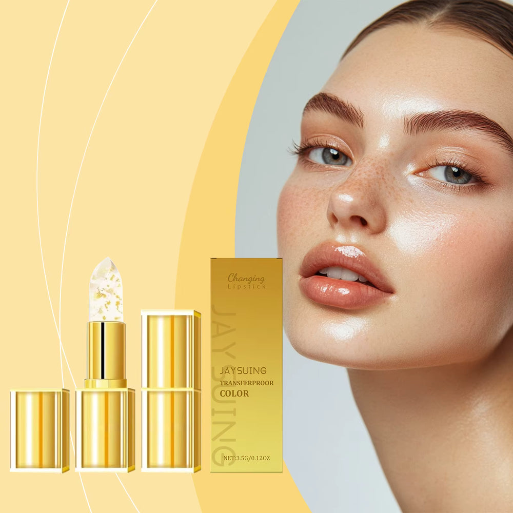 Gold Foil Color Changing Lip Balm