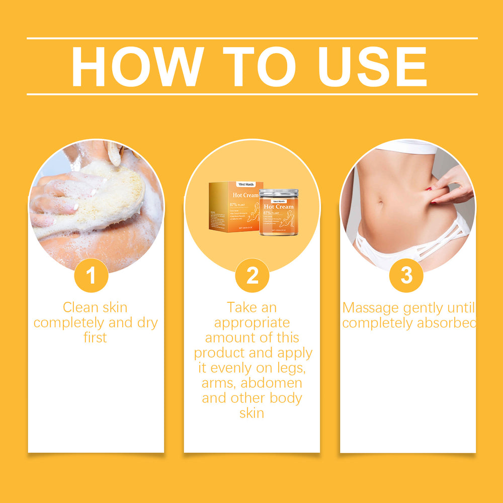 Anti Cellulite Fat Burner Weight Loss Cream