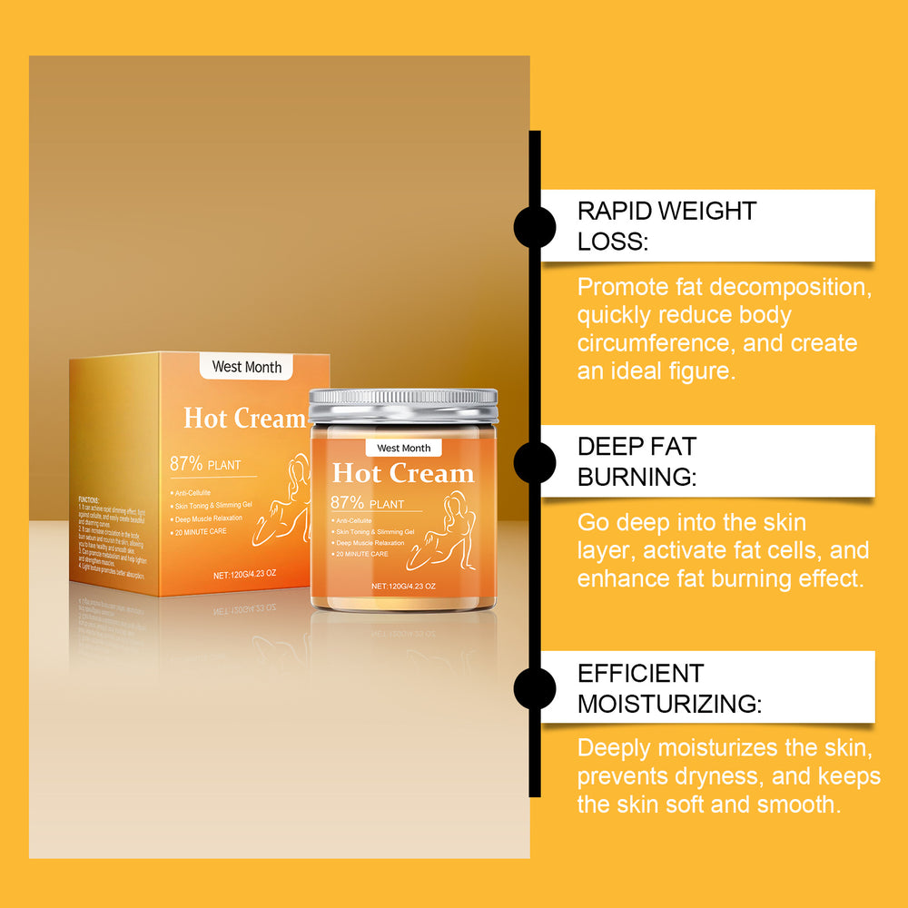 Anti Cellulite Fat Burner Weight Loss Cream