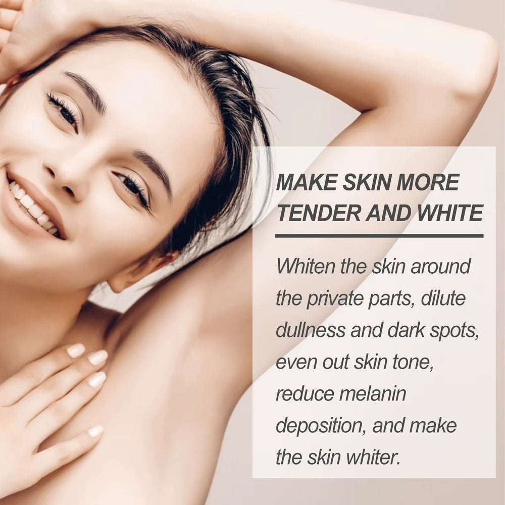 Brightening Snow Body Bleach Cream for Sensitive Areas