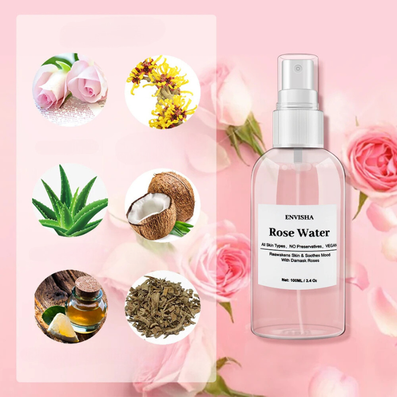 FloralDew Mist - Refreshing Rose Water Serum for Soft, Supple Skin