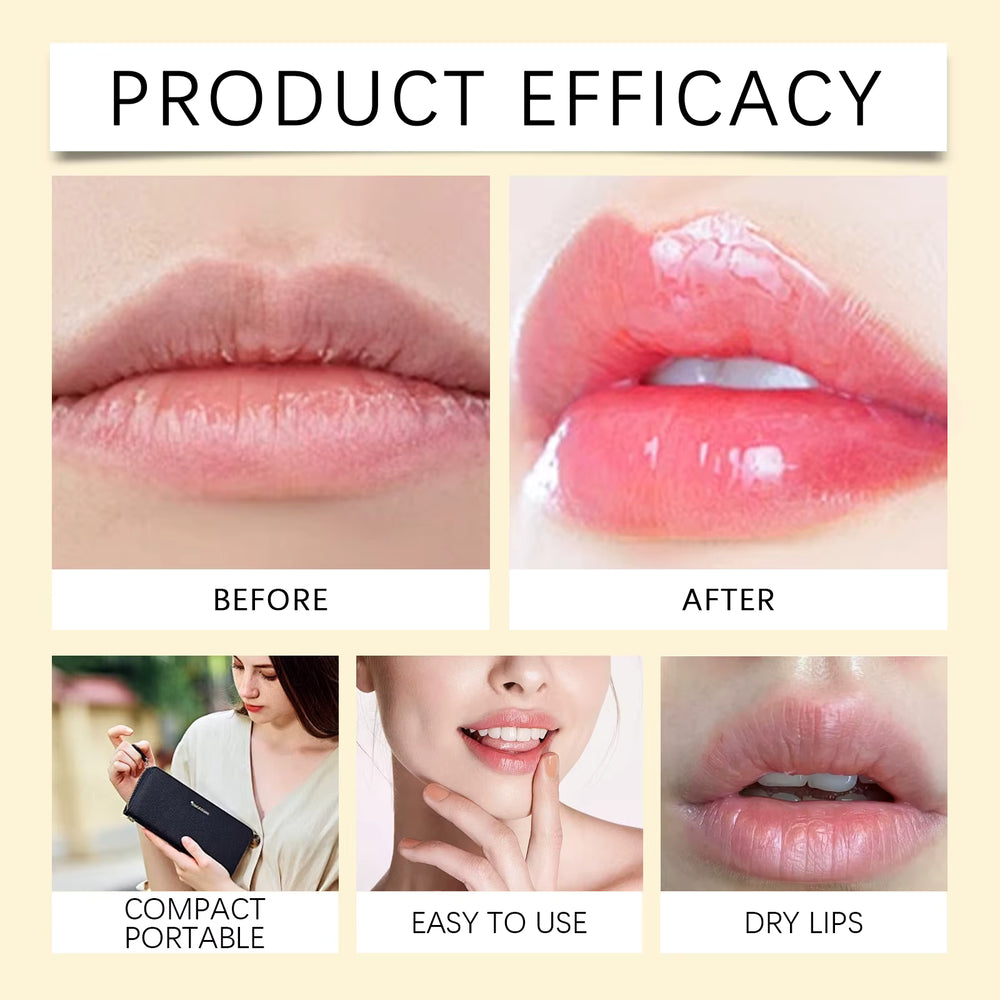 Gold Foil Color Changing Lip Balm
