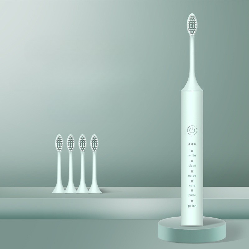FreshPulse - Rechargeable Toothbrush with Brush Heads