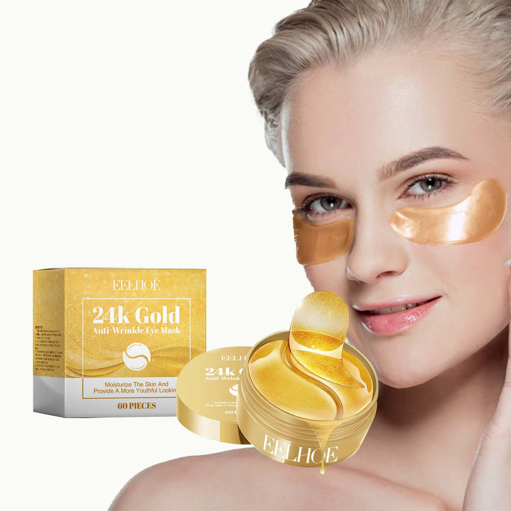24K Gold Anti‑Wrinkle Eye Mask