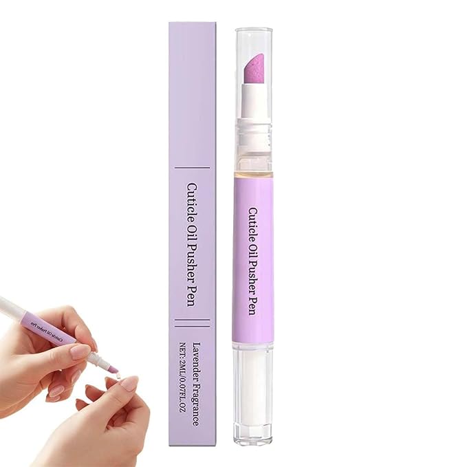 Cuticle Oil Pusher Pen 2‑in‑1