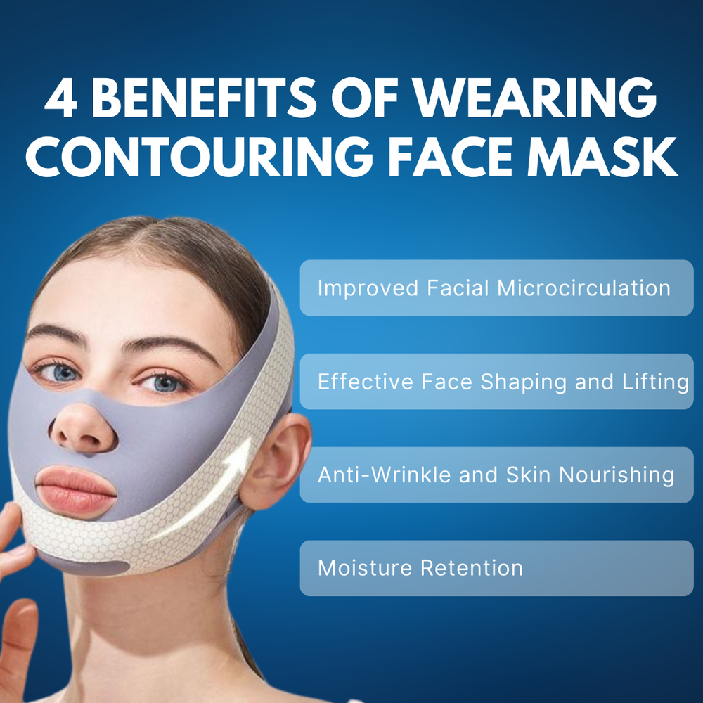 Contouring Face Mask for Skin Tightening & Jawline Firming