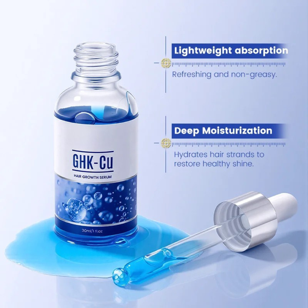 Copper Peptide Serum for Hair Regrowth & Thinning Hair Feline Skinscience Copper Peptide Serum for Hair Regrowth & Thinning Hair Feline Skinscience
