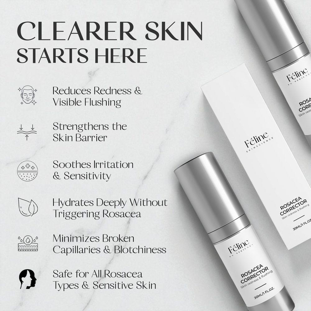 Rosacea Corrector (Men’s Formula) | 1+1 FREE