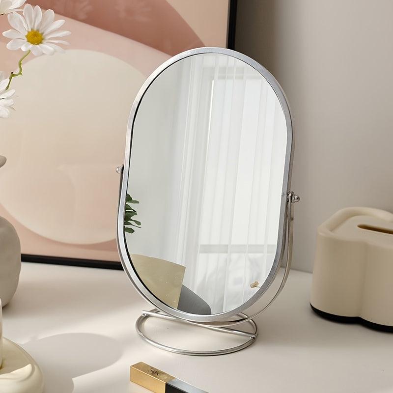 LumaSpin - Portable Rotating Makeup Mirror