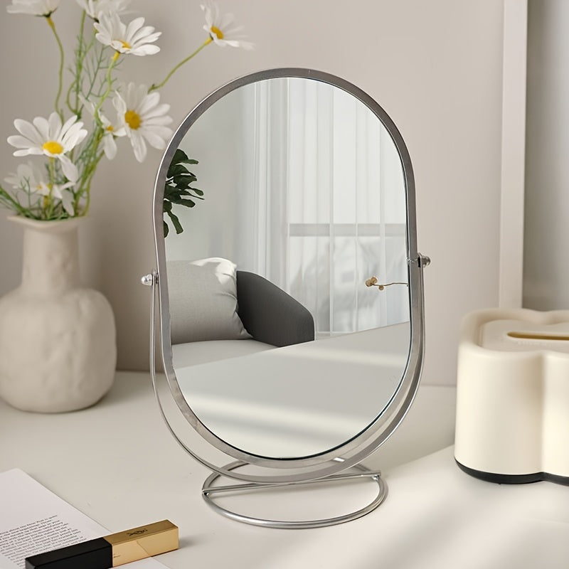 LumaSpin - Portable Rotating Makeup Mirror