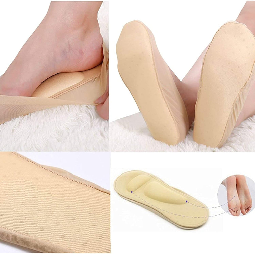 3D Arch Support Socks for Women - Breathable, Non-Slip Grip, Stylish Design