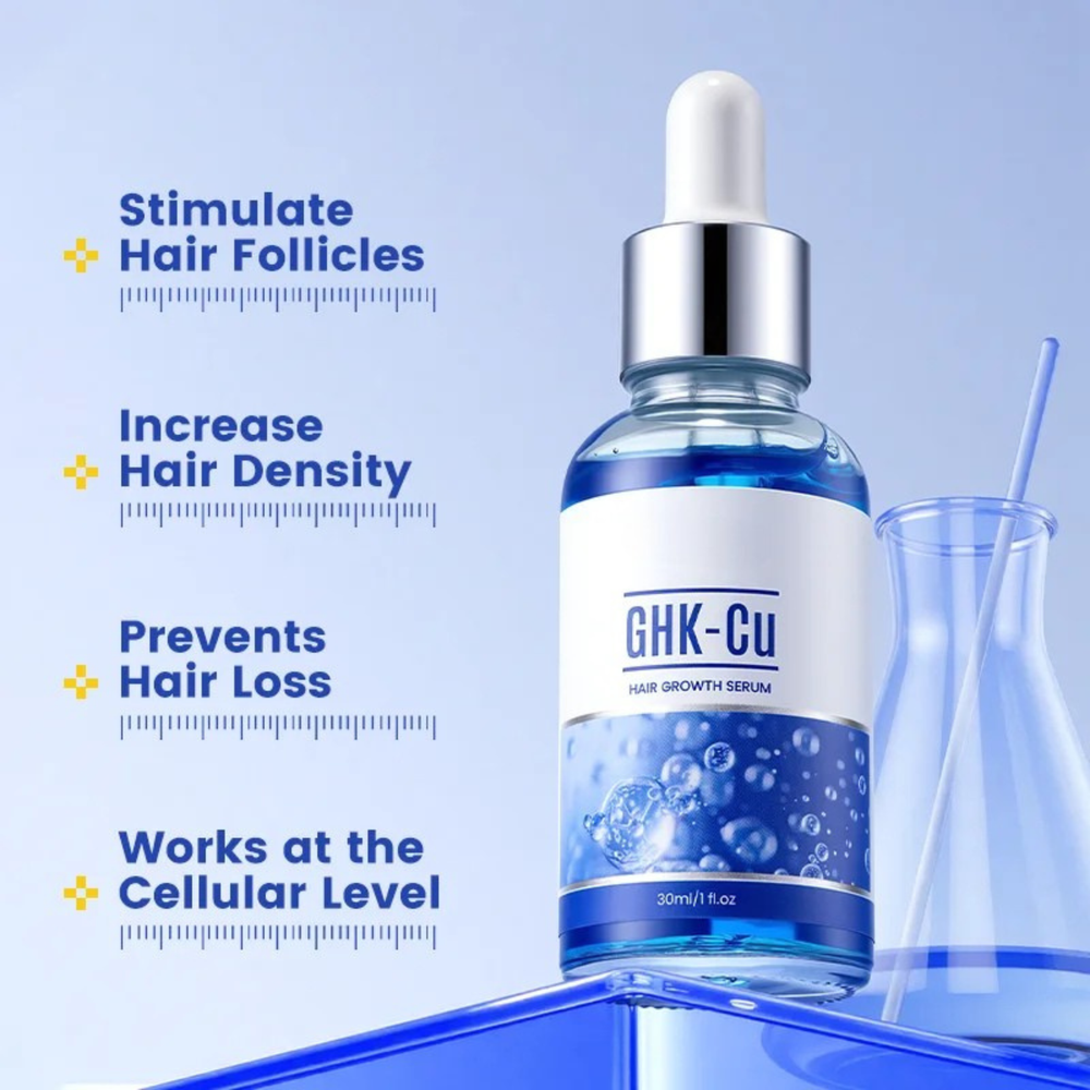 Copper Peptide Serum for Hair Regrowth & Thinning Hair Feline Skinscience Copper Peptide Serum for Hair Regrowth & Thinning Hair Feline Skinscience