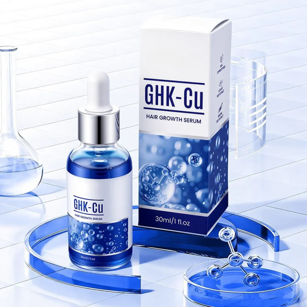Copper Peptide Serum for Hair Regrowth & Thinning Hair Feline Skinscience Copper Peptide Serum for Hair Regrowth & Thinning Hair Feline Skinscience