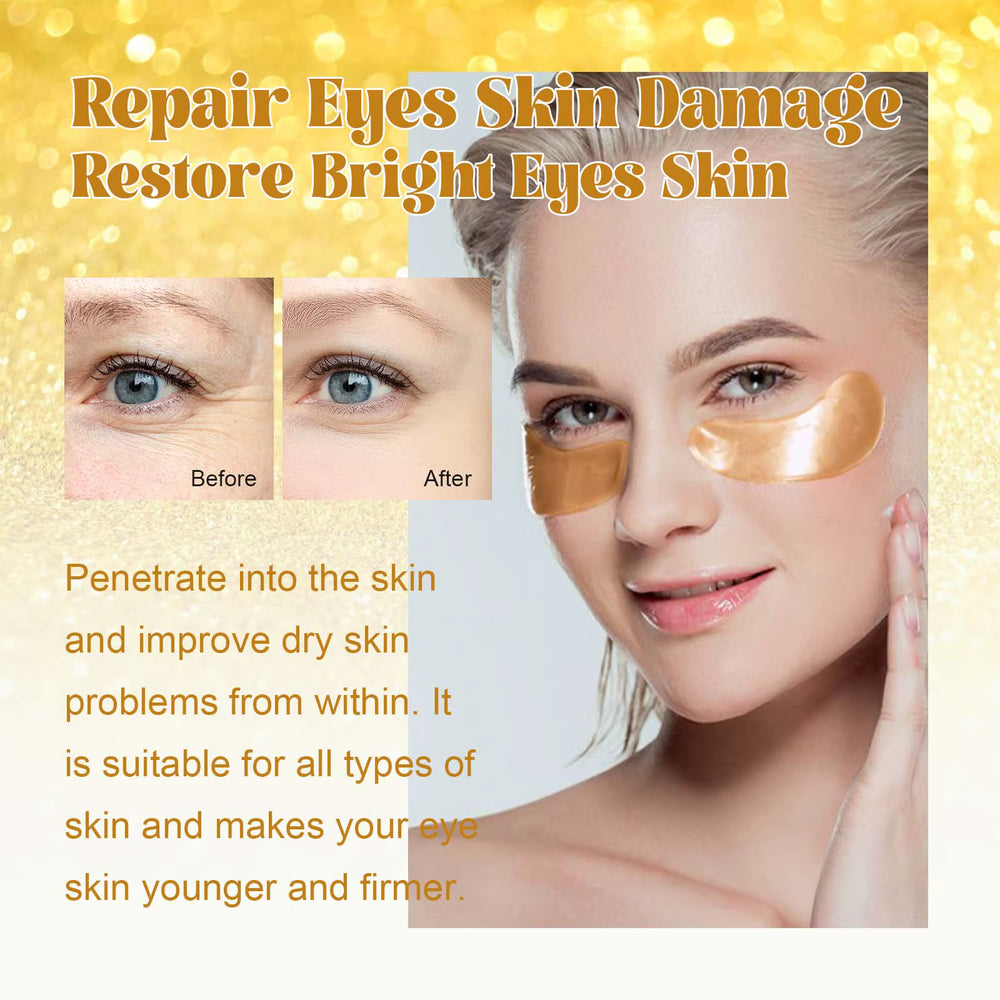 24K Gold Anti‑Wrinkle Eye Mask