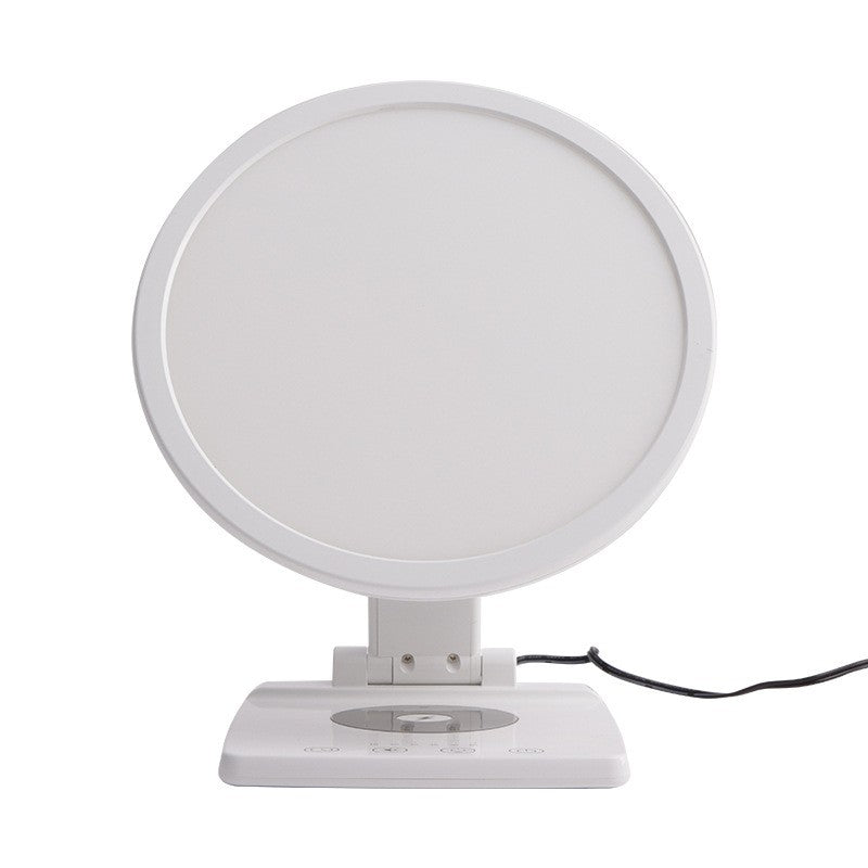 LED-Happy Light 2.0,Multifunctional SAD Light Therapy Lamp with Wireless Charging,10000Lux Sunlight Lamp for Mood Relief