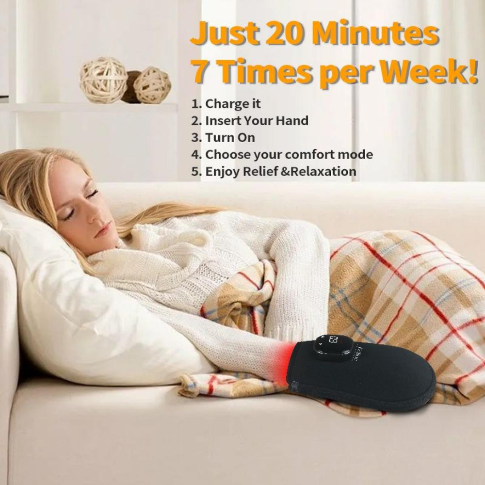 Red Light Therapy Glove for Arthritis Pain Relief & Hand Rejuvenation