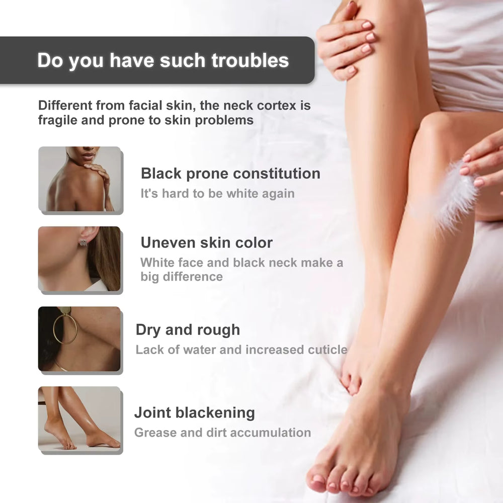 Brightening Snow Body Bleach Cream for Sensitive Areas