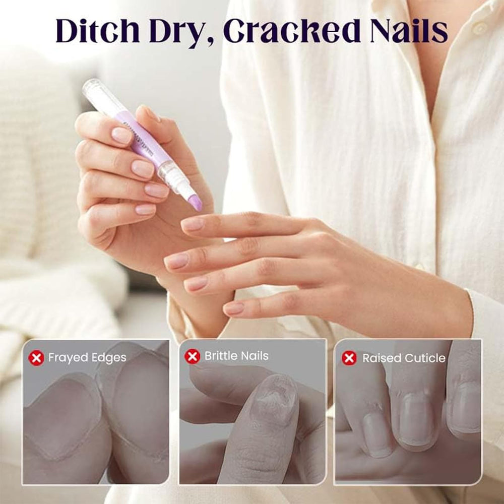 Cuticle Oil Pusher Pen 2‑in‑1
