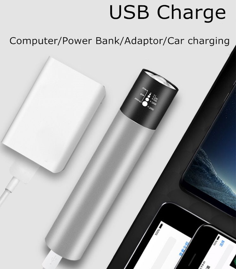 Red Light Therapy Torch--Affordable, Portable Relief for Joints & Skin, Doubles as Phone Charger