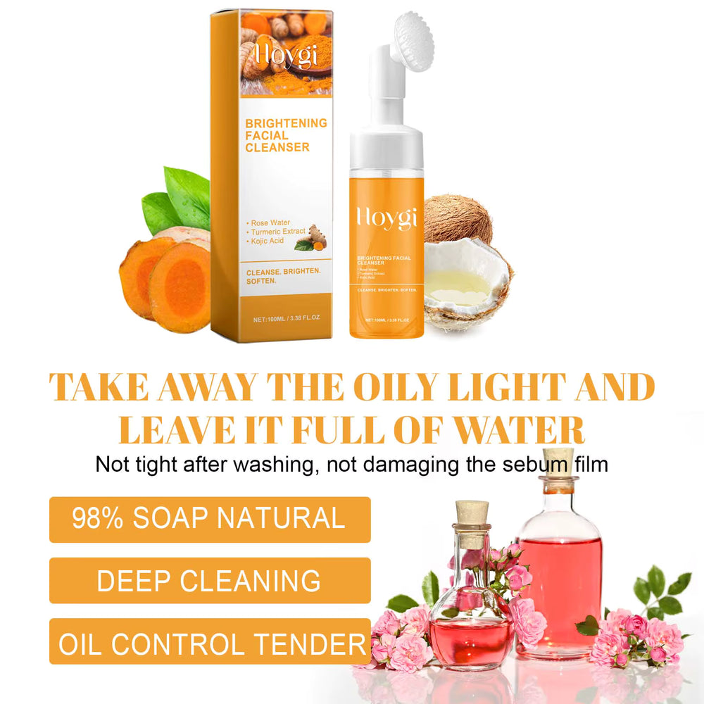 Turmeric Cleanser Foam | Blackheads Removal Facial Cleanser