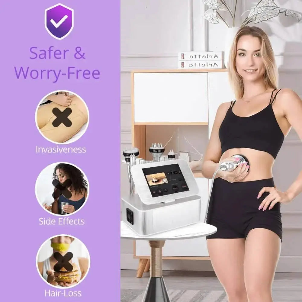 6 In 1 Advanced Ultrasonic Fat Cavitation Machine