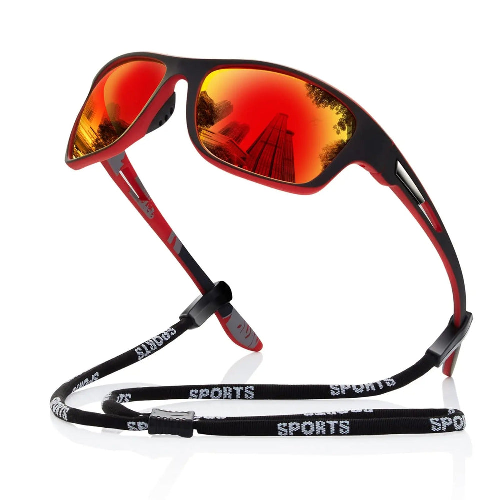 Polarizing Outdoor Sports Sunglasses with UV400 Protection – Lightweight and Stylish Design for Ultimate Eye Comfort